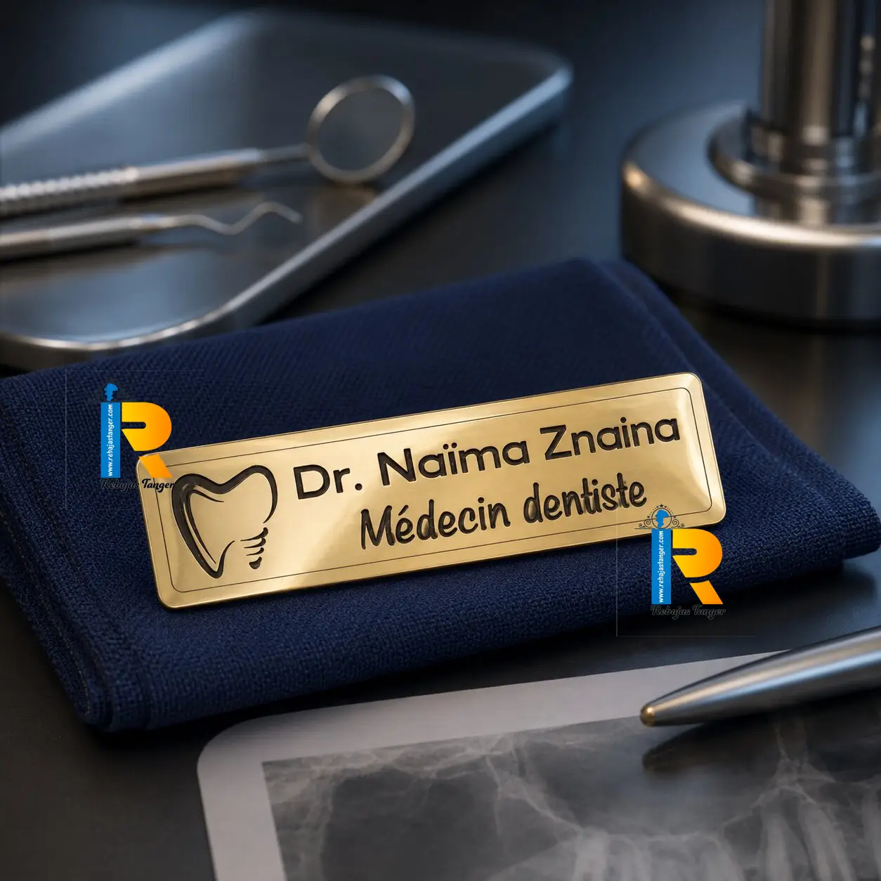 badge personnalisé avec prénom